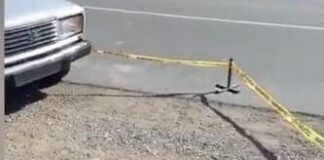 В Туркестане автомобиль «Ваз» сбил вооруженного велосипедиста