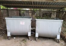 В Абайском районе установлено 150 новых мусорных контейнеров мусорные контейнеры