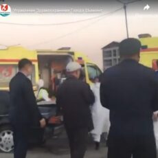 Руководитель горздрава Шымкента оказал помощь пострадавшим в ДТП ДТП