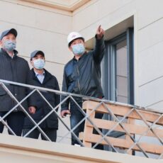 В Туркестане растет спрос на недвижимость стройка