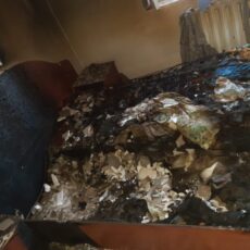 Жителей дома эвакуировали из-за пожара в Туркестанской области пожар