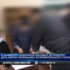 В Шымкенте задержали женщину за попытку дать взятку начальнику тюрьмы