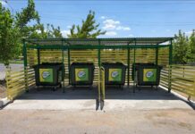 Мусорные контейнеры во дворах Абайского района убирают ежедневно мусорные контейнеры