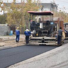 В Шымкенте отремонтировали 260 км дорог ремонт дорог