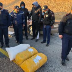 Три мешка марихуаны изъяли полицейские Туркестанской области марихуана