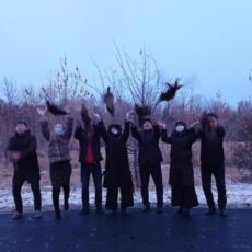 В дендропарк Шымкента выпущены 10 фазанов из природного парка фазаны