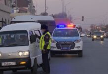 За одни сутки в Туркестанской области выявили 13 нетрезвых водителей ОПМ "Безопасная дорога"