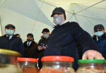 Бизнесменам из Арабских Эмиратов понравились туркестанские арбузы сок