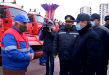 Готовность экстренных служб к морозам оценил аким Шымкента Готовность коммунальных служб к зиме