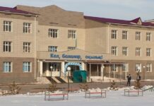 В микрорайоне Шымсити построена школа на 1200 учеников 135 школа в микрорайоне Шымсити