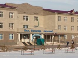135 школа в микрорайоне Шымсити