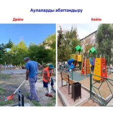 В Енбекшинском районе планируется установить 100 открытых спортивных площадок