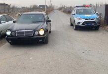 Водитель грубо нарушил ПДД в Туркестане и выложил это видео в соцсеть нарушение ПДД