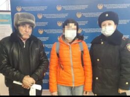 Полицейские Туркестанской области нашли пропавшую 16-летнюю девушку