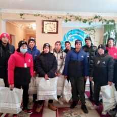 Полицейские Шымкента поздравили воспитанников детского дома детский дом