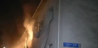 В Шымкенте при тушении пожара обнаружен труп мужчины пожар