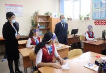 Министр труда встретился с жителями Туркестанской области Министр труда и социальной защиты населения РК Биржан Нурымбетов