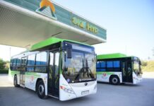 Автобусный парк Шымкента обновят на 80 процентов автобус