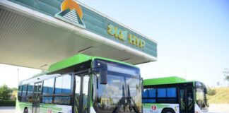 Жители Шымкента могут получить информацию о маршрутах автобусов через «IKOMEK» автобус