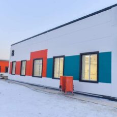 В Туркестане завершается строительство модульного инфекционного госпиталя госпиталь
