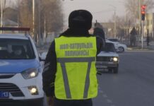 В Шымкенте уволили полицейского, который остановил пьяного сотрудника УСБ полиция