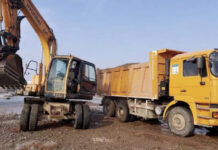 Незаконную добычу полезных ископаемых на реке Бадам пресекли полицейские добыча