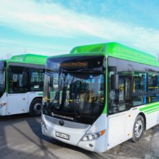 В Шымкенте обновилось 80% автобусного парка города