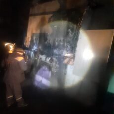 В Шымкенте вовремя потушили загоревший трансформатор пожар