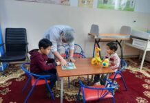 В Шымкенте в городской поликлинике открылся детский уголок уголок