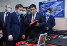 Мурат Айтенов посетил «Дорожно-транспортный колледж» Мурат Айтенов