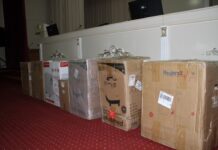 Семь дыхательных аппаратов переданы больницам Мактааральского района ИВЛ