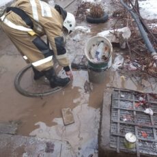 В субботу в Шымкенте на откачку воды спасатели выезжали 11 раз чс вода откачка