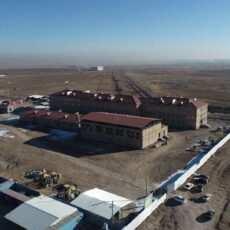 В Туркестане строят новую школу