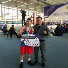 Спортсмен из Шымкента стал победителем Чемпионата страны по боксу среди молодежи Чемпионата страны по боксу среди молодежи