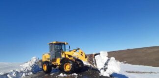 Из снежных заносов в Туркестанской области эвакуировано 30 пассажиров