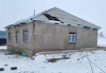 В Шымкенте в жилом массиве Карабастау взорвался газовый баллон