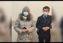 Жительница Шымкента поблагодарила полицейских за поиск потерянного сотового телефона поиск телефона