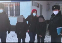Полицейские Шымкента нашли пропавших детей нашли детей