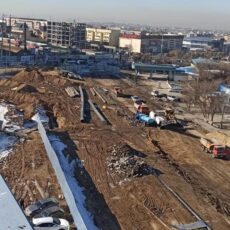 Строительство транспортной развязки по проспекту Кунаева завершится в этом году