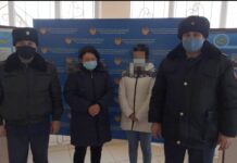 В Туркестанской области полицейские вернули домой пропавшую 13-летнюю девочку нашлась девочка
