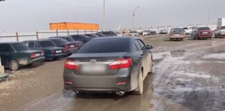 В Туркестанской области водитель установил на авто липовые номера нарушение ПДД