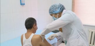 Практически каждый второй взрослый казахстанец – привит первой дозой вакцины против КВИ вакцинация