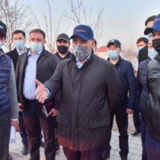 Умирзак Шукеев посетил строительные объекты областного центра Туркестан