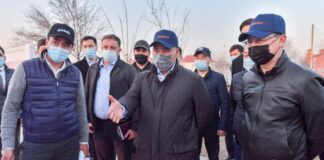 Умирзак Шукеев посетил строительные объекты областного центра Туркестан