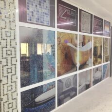 В Шымкенте производят лучшую мозаику из стекла Мозаика