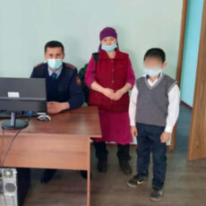 Полицейские Казыгуртского района отыскали пропавшего школьника