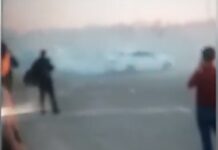 В Шымкенте водителя привлекли к ответственности за дрифт дрифт