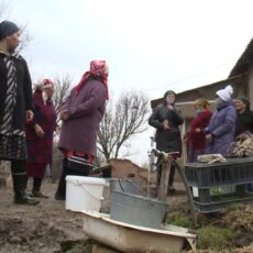 Сельчане уже несколько лет ходят с вёдрами и баклажками в поисках живительной влаги
