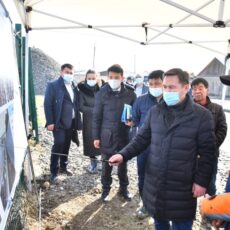 В Шымкенте ведется строительство продолжения проспекта Кунаева Аким