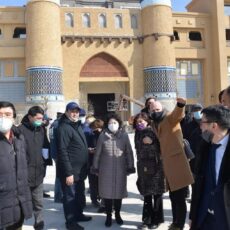 Министр культуры и спорта РК Актоты Раимкулова посетила Туркестан Министр культуры и спорта РК Актоты Раимкулова